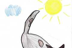 Klaudie, 8 let. Školní Družina u 5. Z.Š. v Chebu. Foto: Anička Doksanská