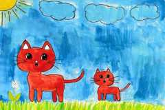 Nora, 10 let. Školní Družina u 5. Z.Š. v Chebu. Foto: Anička Doksanská